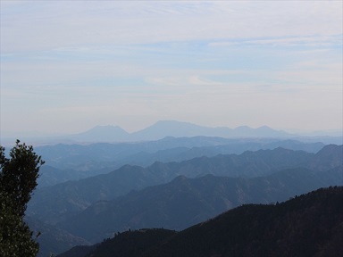 釈迦岳頂上