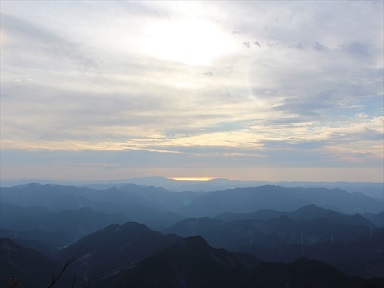 釈迦岳頂上2