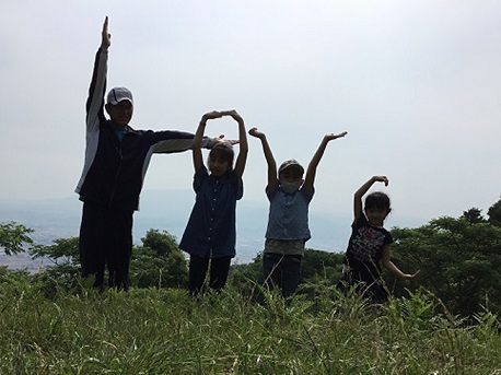 目配山から愛をさけぶ