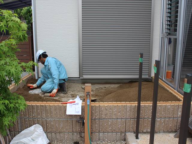 15 5 16 和風の坪庭つくっています 久留米市i様邸 久留米市 エクステリア 外構 E Garden 15 5 16 和風の坪庭つくっています 久留米市i様邸 久留米市 エクステリア 外構 E Garden